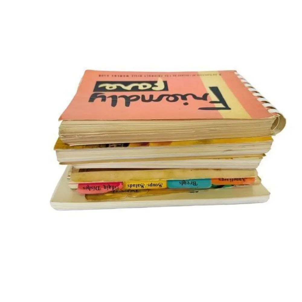 Lot‎ Of 5 Vintage Spiral Cook books Say Ah-h-h-h Family Fav. The St. Louis CB